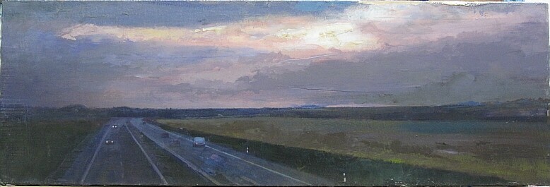 Autobahn Ost 25x75cm