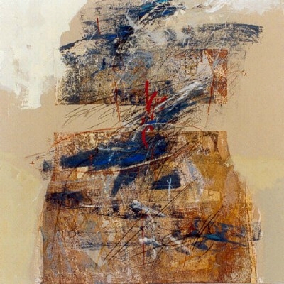 Erinnerung - Acryl auf Leinwand - 100x100cm