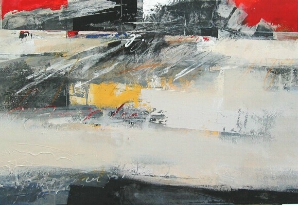 Spannung - Acryl auf Leinwand - 100x120 cm